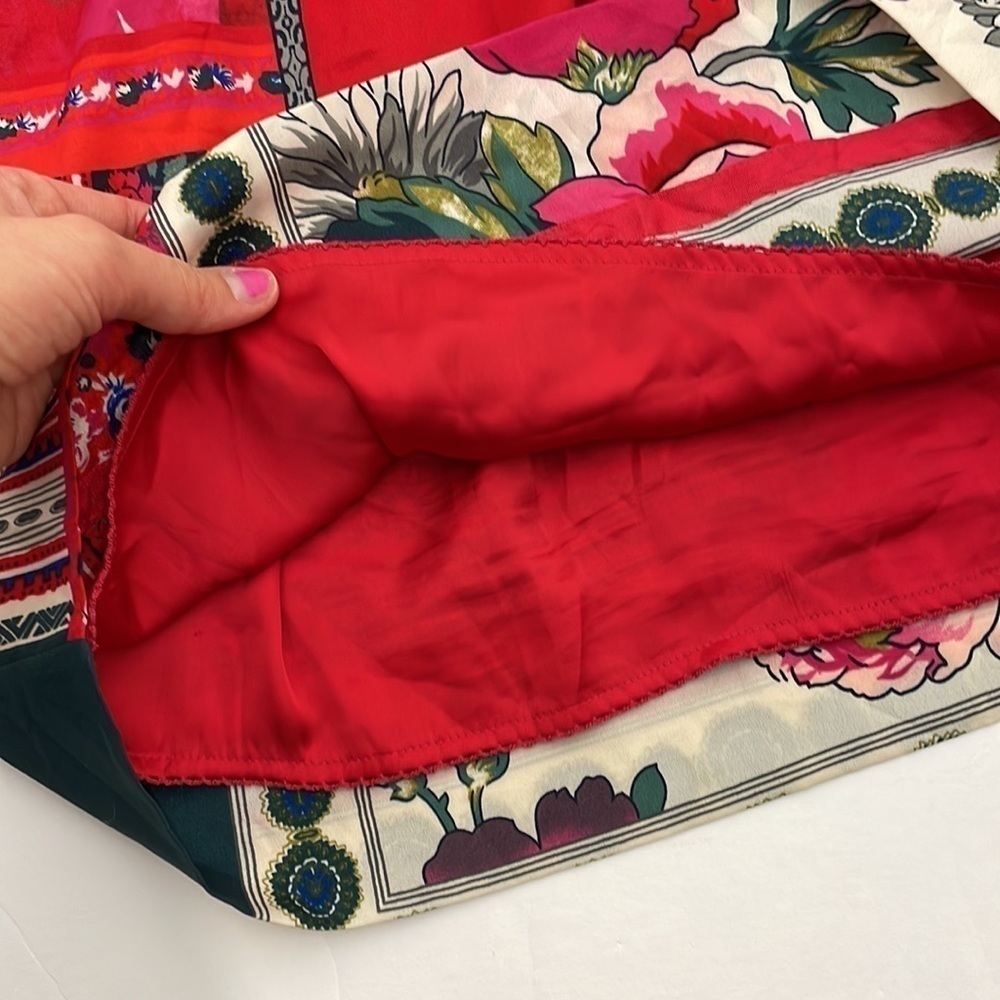 ANTHROPOLOGIE Vanessa Virginia Persian Rose Dress - Picture 9 of 12